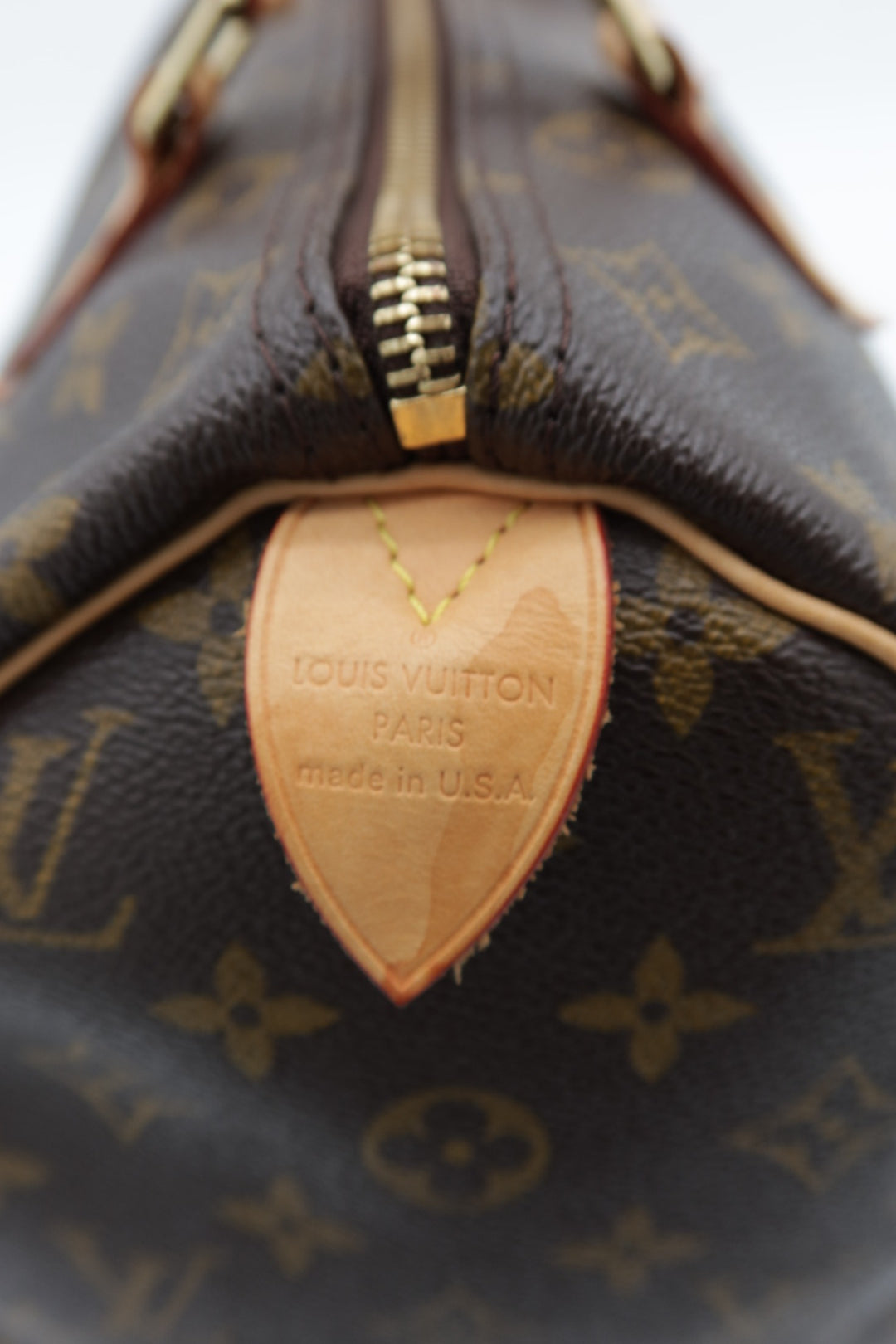 Louis Vuitton Monogram Speedy 30 Brown Canvas Leather Handbag – additional photo 13