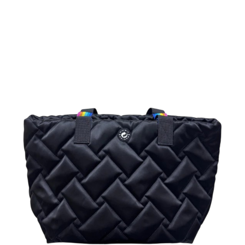 Kurt Geiger Quilted Tote Bag - Black