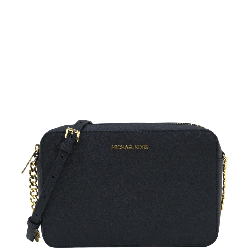Michael Kors Jet Set Large East West Crossbody - Black