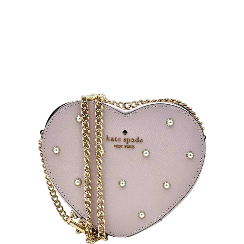 Kate Spade Love Shack Mini Heart Crossbody - Lilac Moon