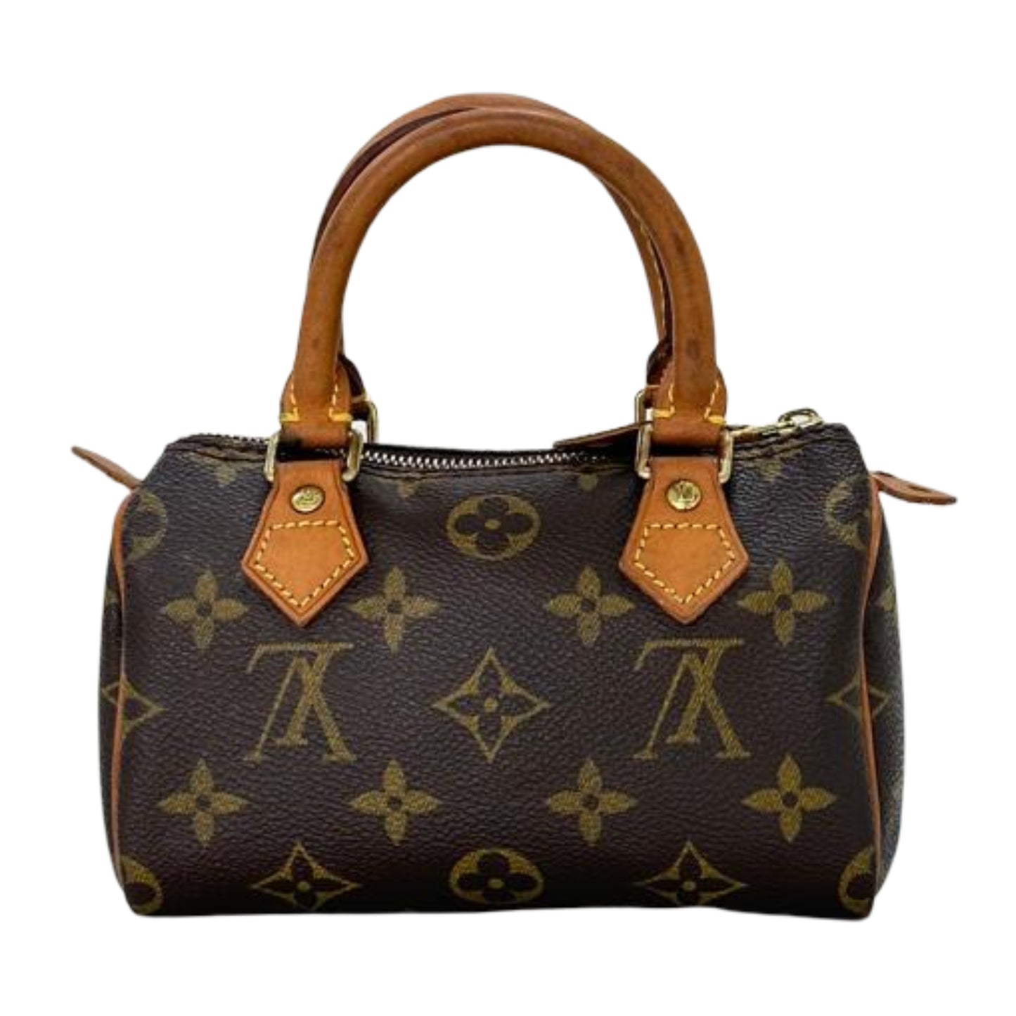 Louis Vuitton Monogram Nano Speedy Handbag  Brown - Pre Loved
