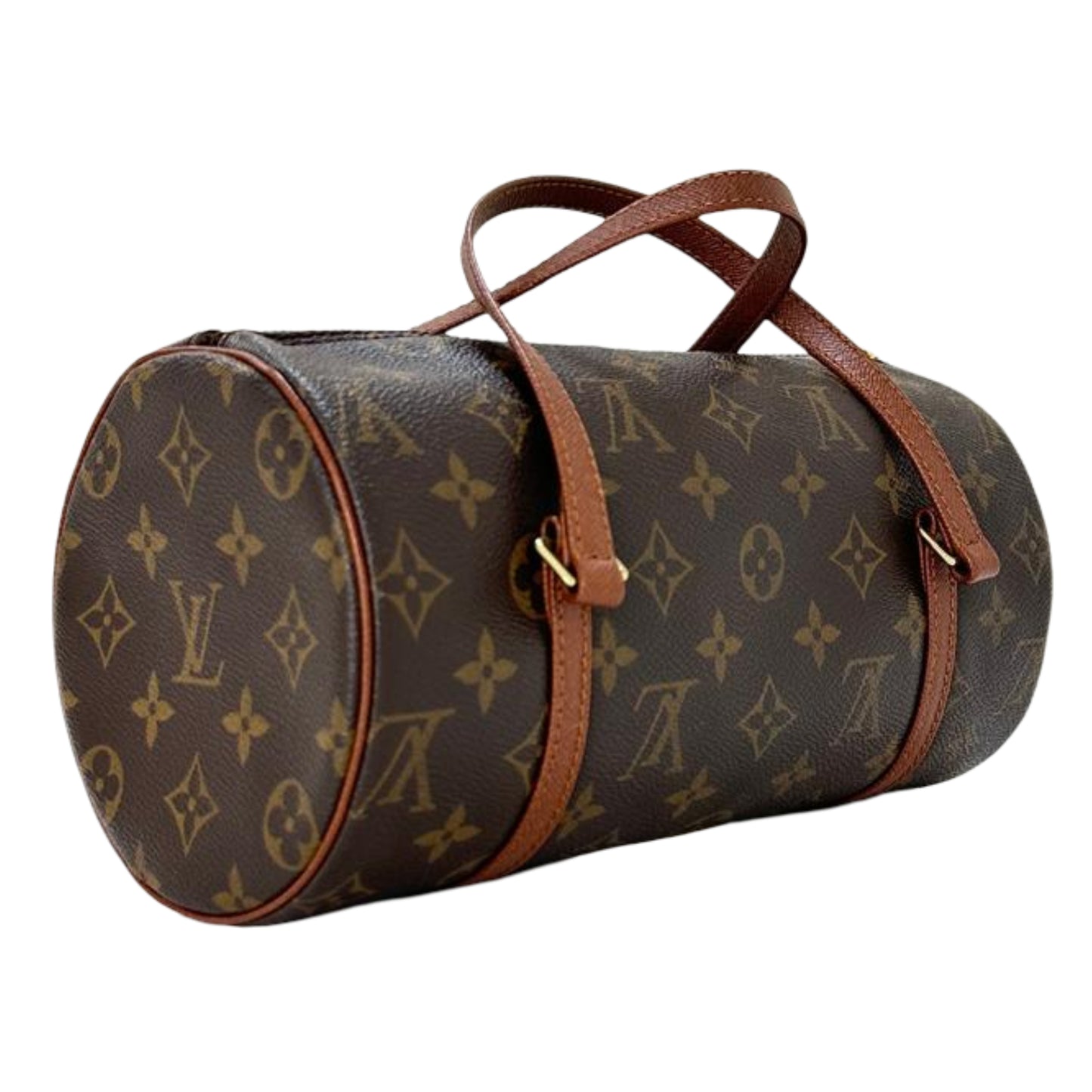 Louis Vuitton Papillon 26 Monogram Handbag Monogram Canvas Brown - PRELOVED