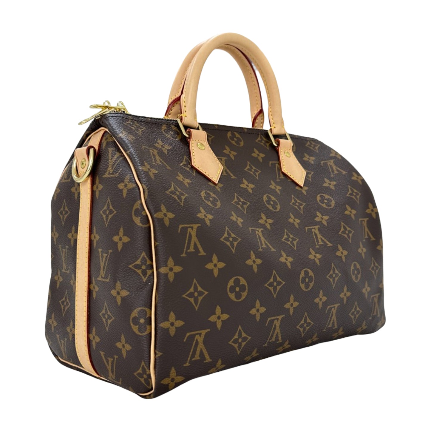 Louis Vuitton Monogram Speedy Handbag Brown - Brandnew
