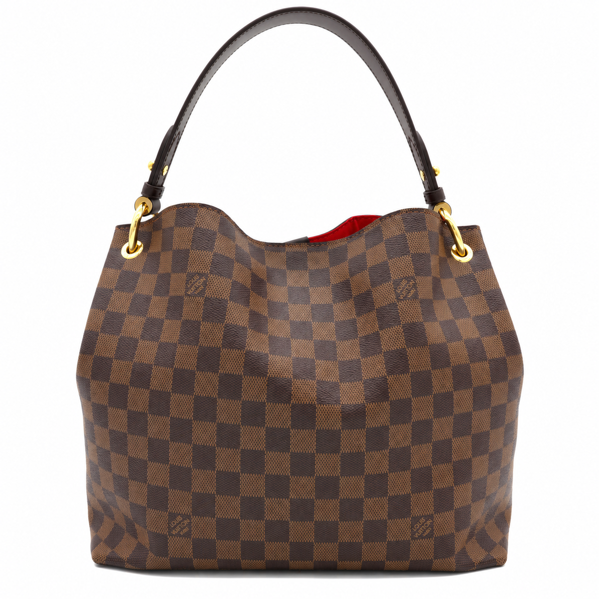 Louis Vuitton Damier Ebene Graceful PM Brown Shoulder Bag – additional photo 2