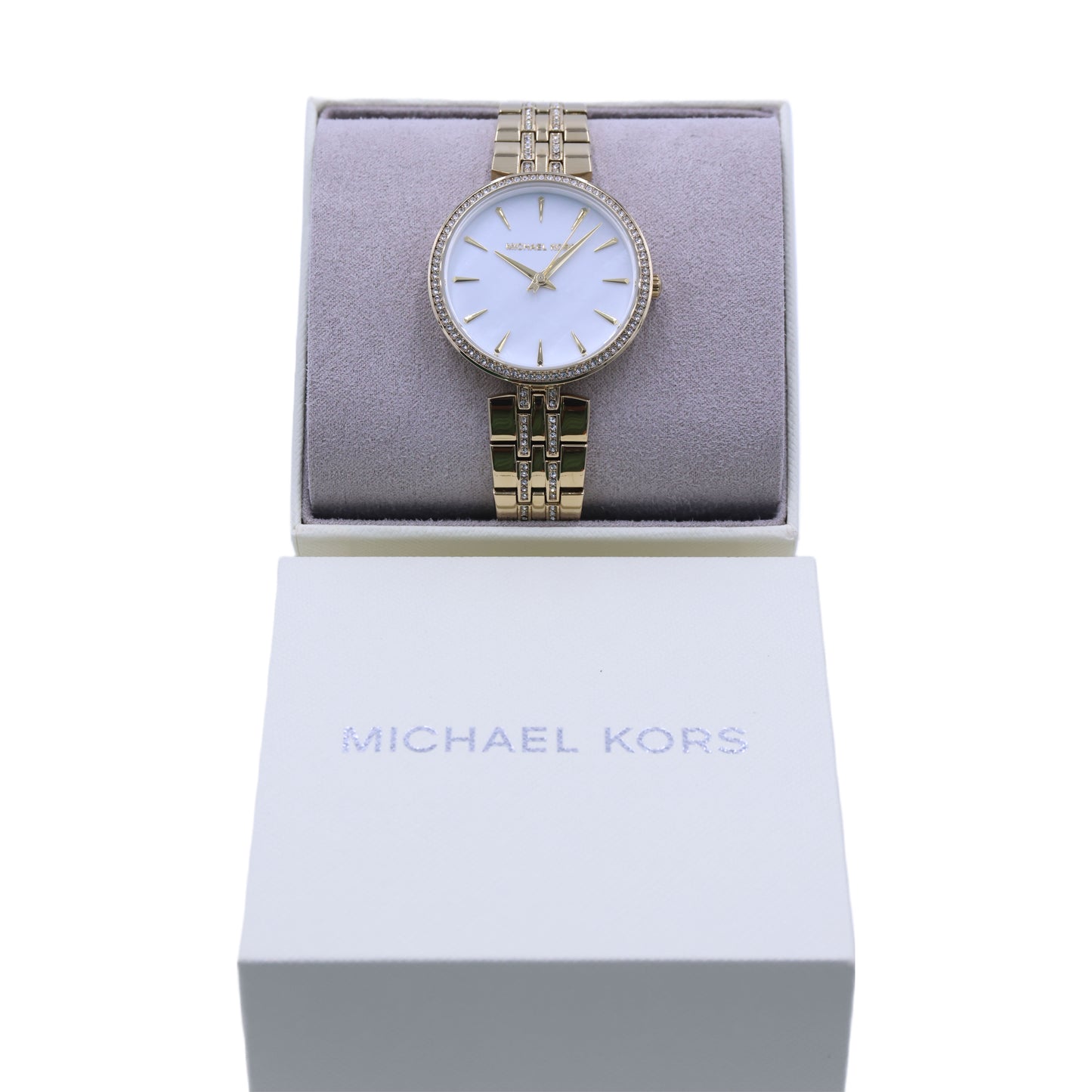 Michael Kors Women's Anabeth Three-Hand Gold-Tone Watch MK7167
