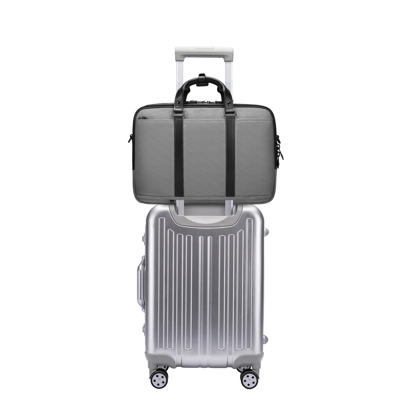 UNOO Maratime Briefcase Travel Bag - Gray/Black