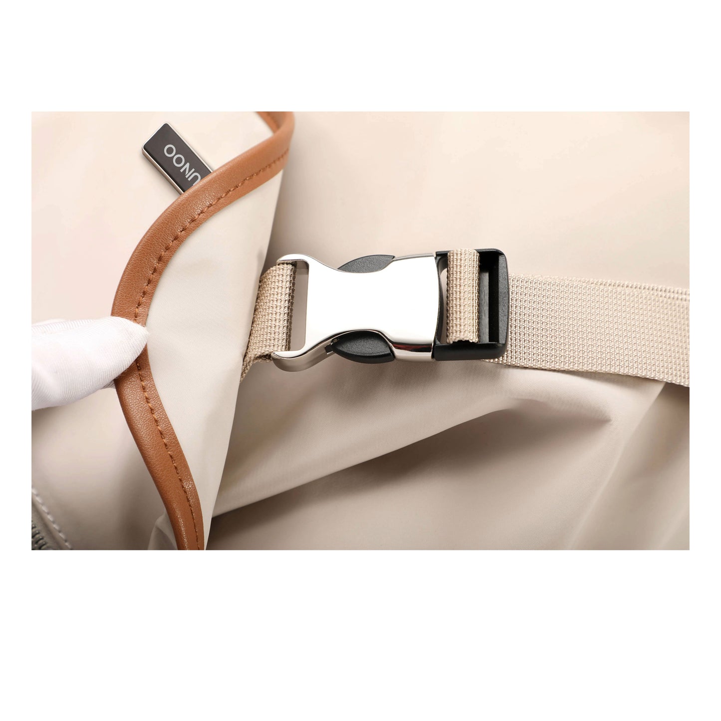 UNOO Elara II Backpack – Beige