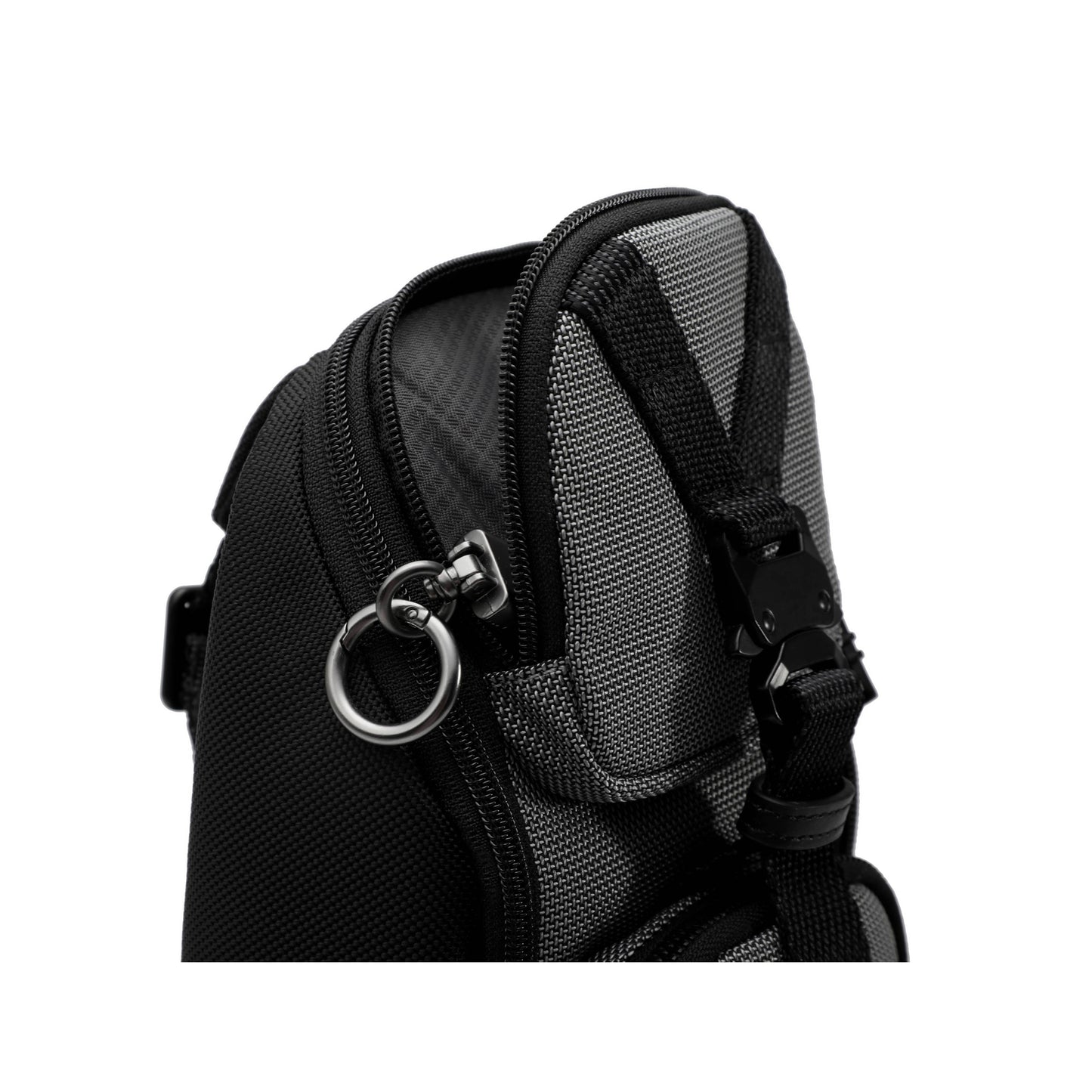UNOO Austin Crossbody Sling - Black/Gray