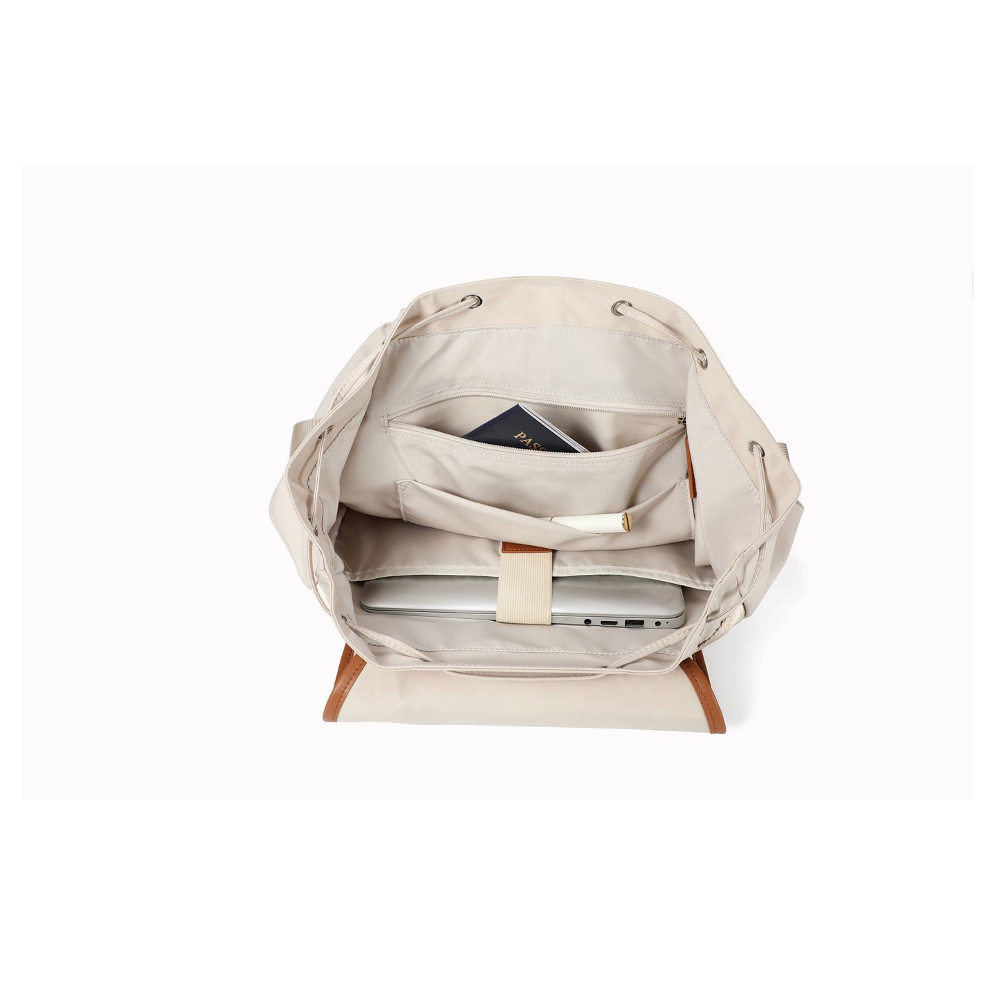 UNOO Elara II Backpack – Beige