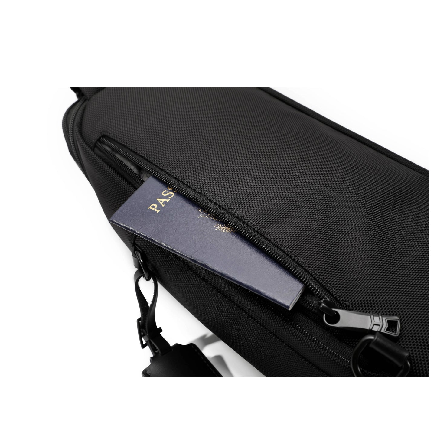UNOO Austin Crossbody Sling - Black/Gray