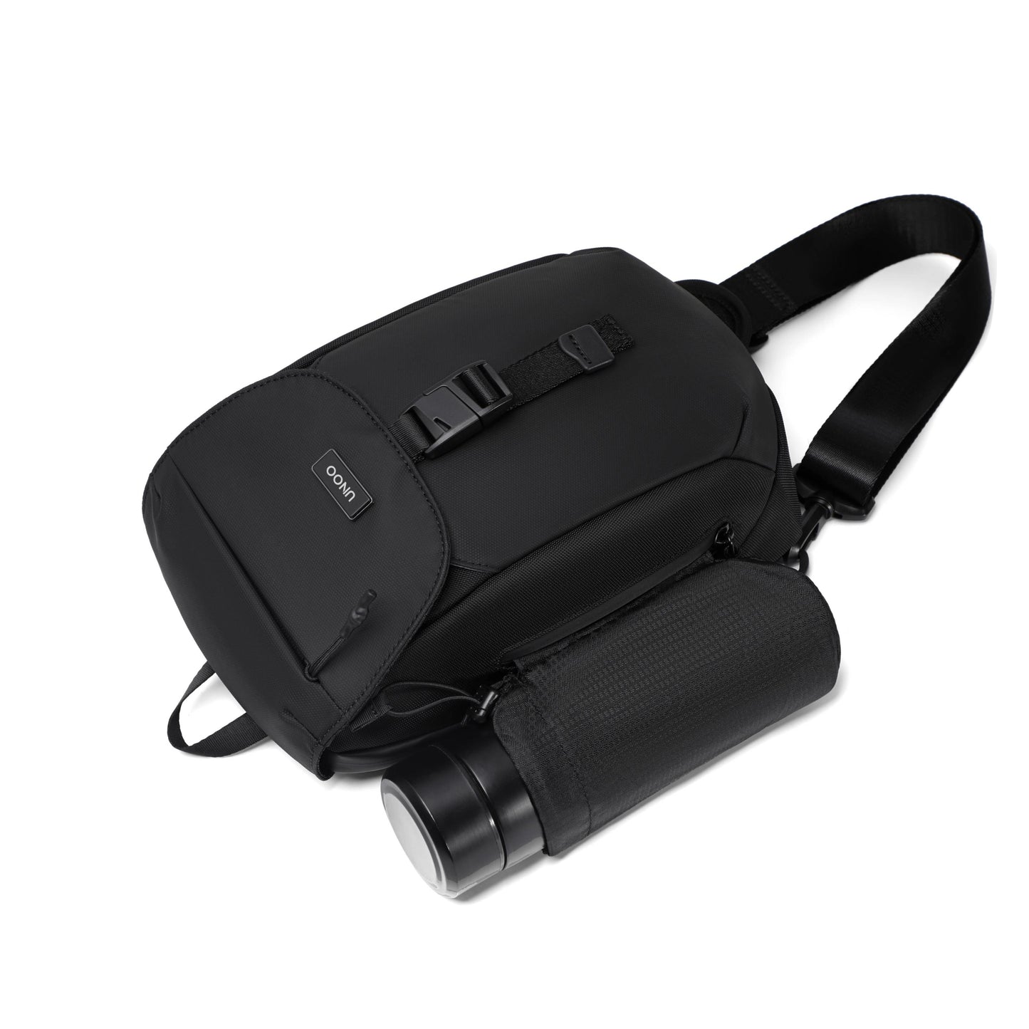 UNOO Sport Downforce Crossbody Sling Bag - Black