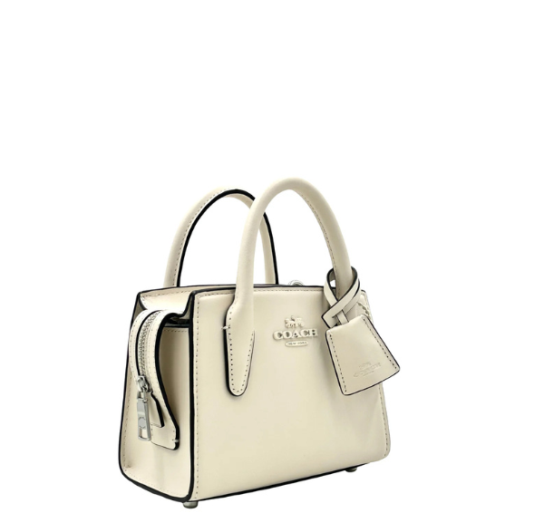 Coach Andrea Mini Carryall - Chalk