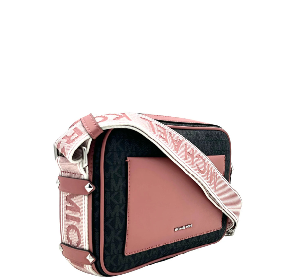Michael Kors Maeve Large Signature Crossbody Bag - Rose