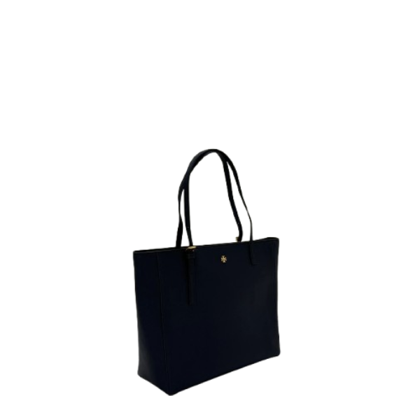 Tory Burch Emerson Small Saffiano Leather Tote – Navy