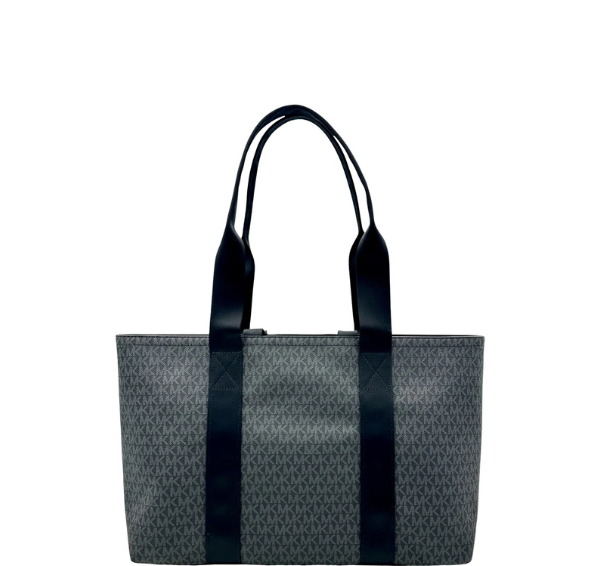Michael Kors Outlet Cooper Signature Logo Tote Bag - Black