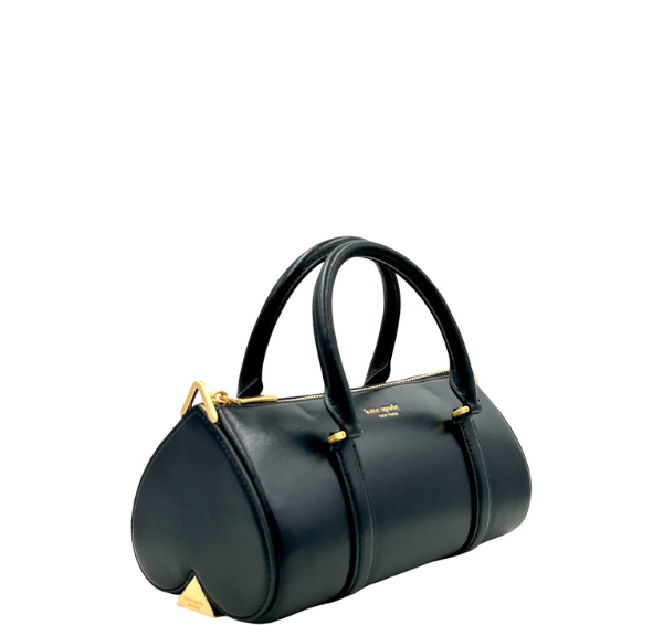 Kate Spade Spade Icon Small East-West Barrel Bag - Black