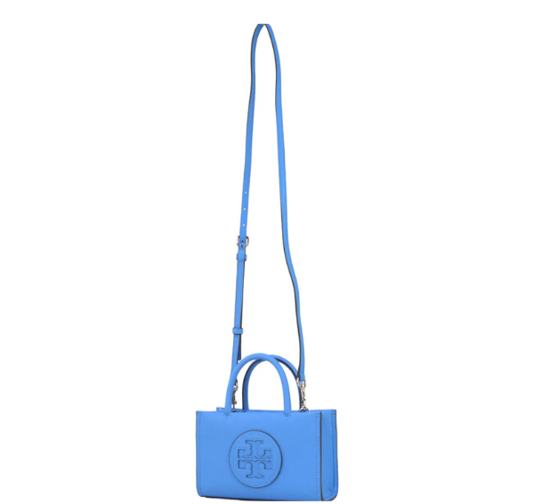 Tory Burch Mini Ella Bio Tote - Blue Azure