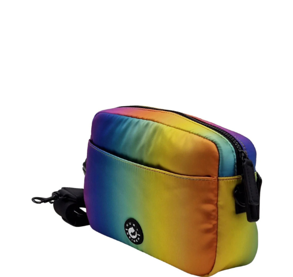कर्ट गीगर लंदन रेनबो क्रॉसबॉडी बैग