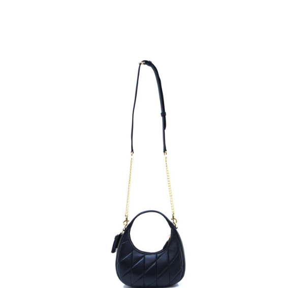Coach Carmen Mini Crossbody Bag With Quilting - Black