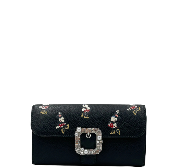 Kate Spade Disney Minnie Mouse Wallet Crossbody Bag - Black