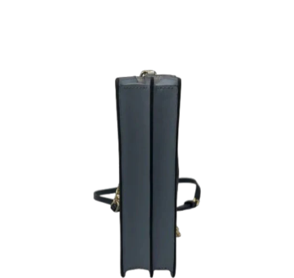 Michael Kors Colorblock Crossbody Bag – Blue & Grey – Gold Chain Strap