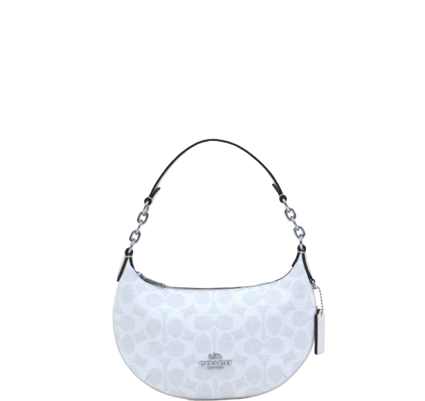 Coach Mini Payton Signature - White Chalk