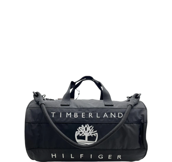 Tommy Hilfiger x Timberland Black Recycled Logo Duffle Bag