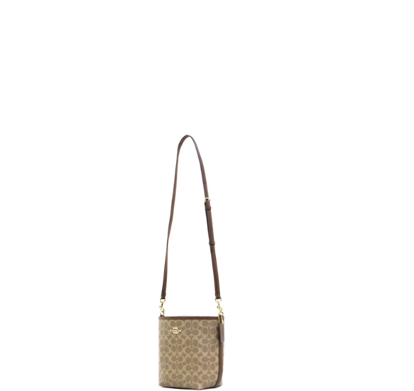 Coach City Bucket Bag In Signature Canvas - Tan / Brown