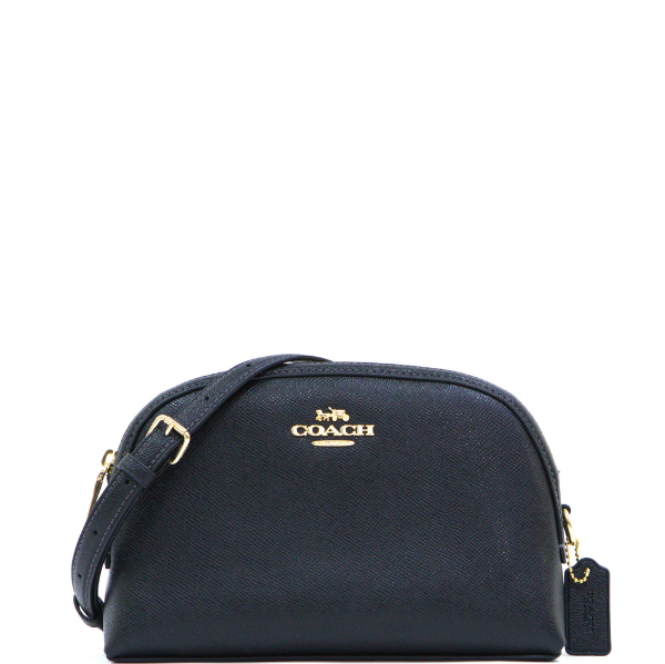 Coach Cross Grain Madison Crossbody - Black