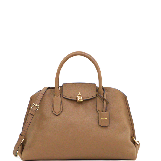 Michael Kors Sandra Large Satchel Bag - Luggage