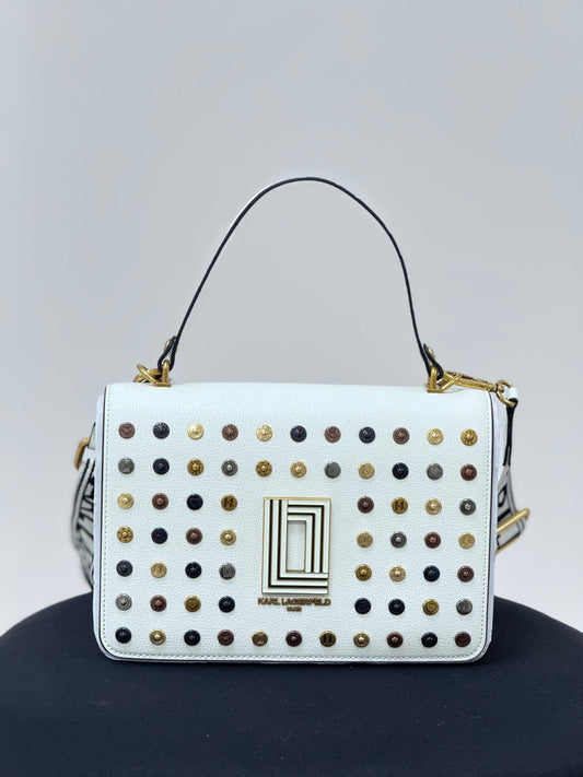 Karl Lagerfel Crossbody - White