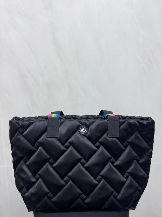Kurt Geiger Quilted Tote Bag - Black