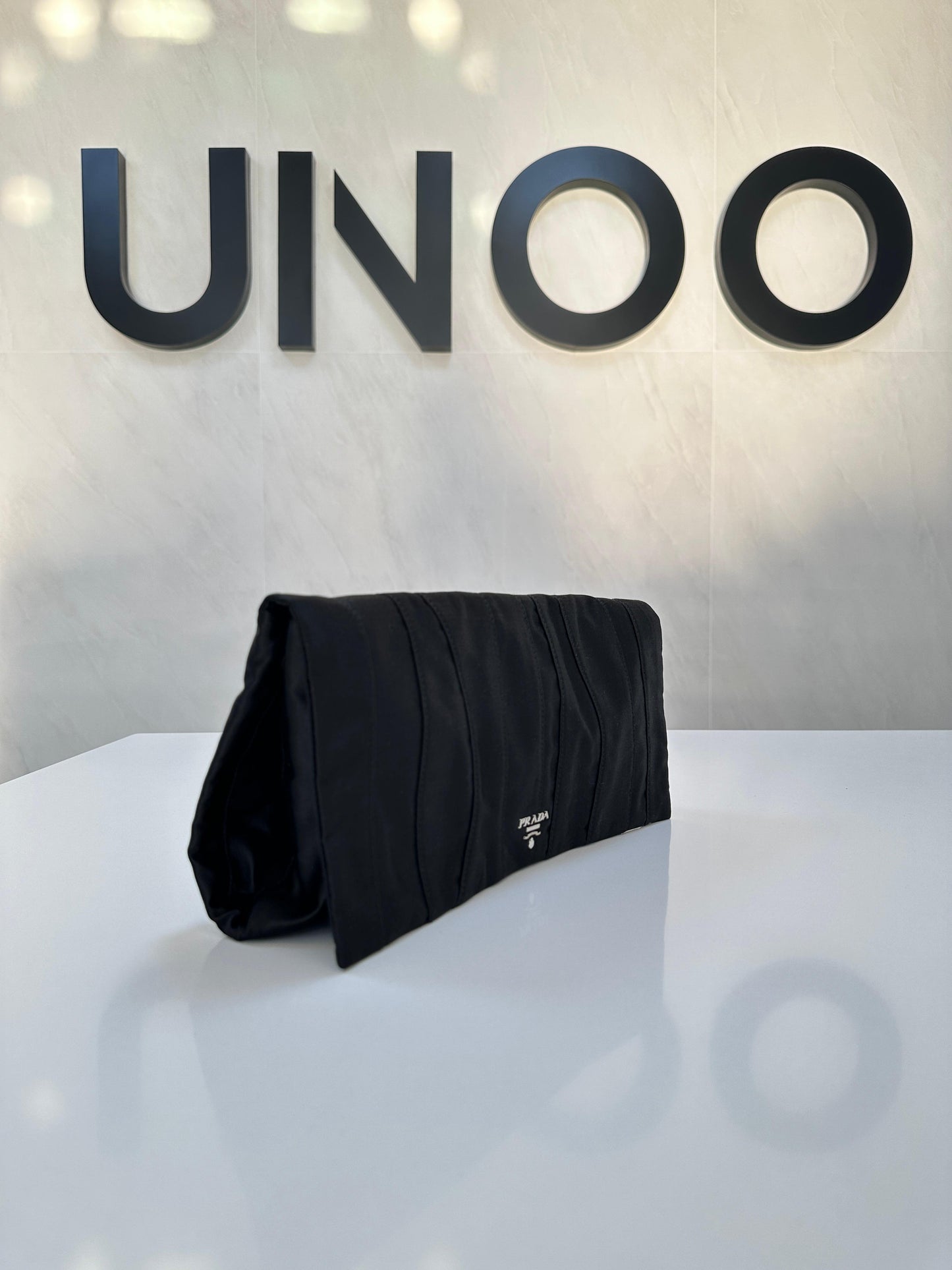 Prada Black Clutch Bag - PRE OWNED