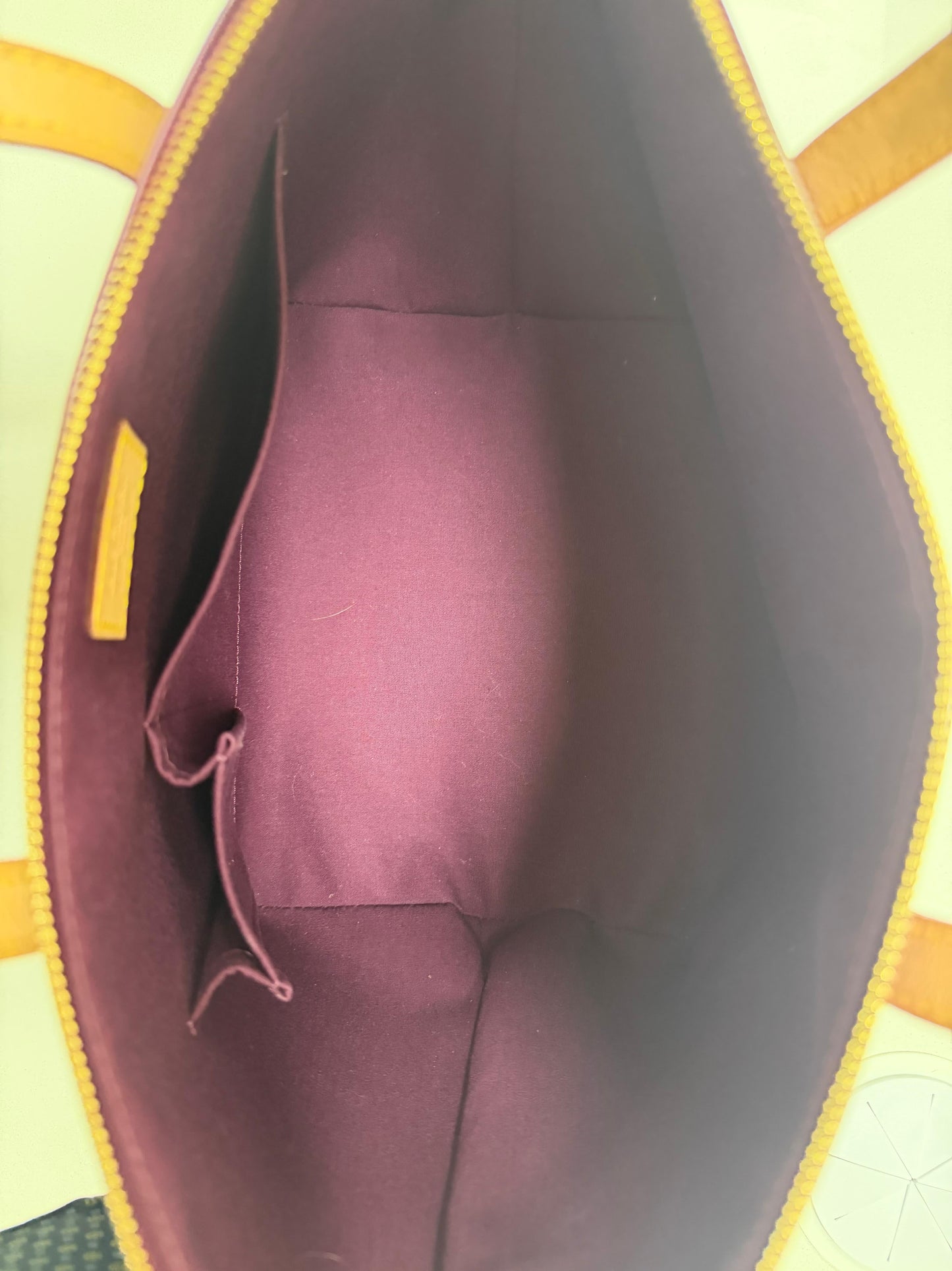 Louis Vuitton Violette Monogram Vernis Bellevue PM Bag - PRE OWNED