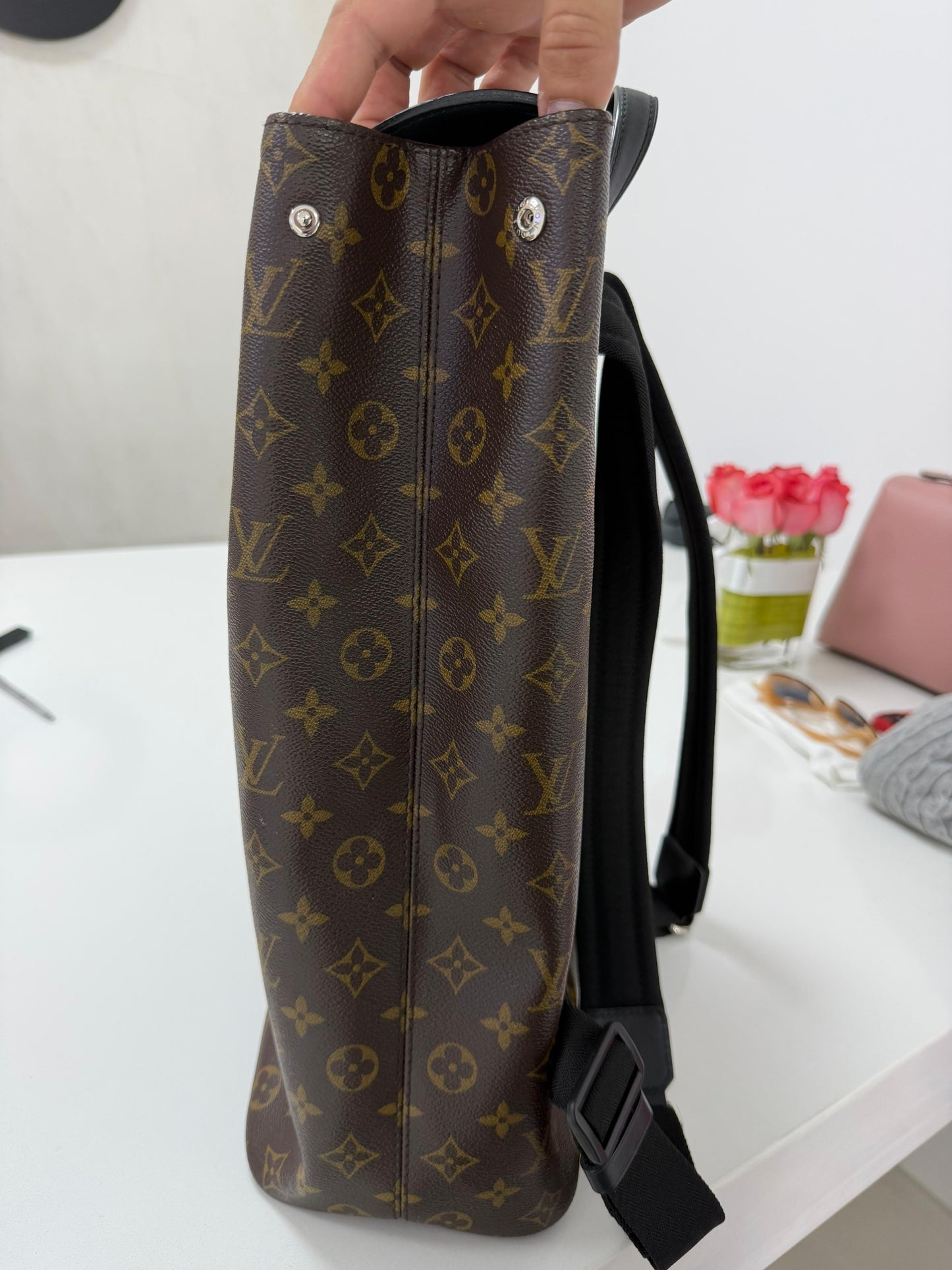 Louis Vuitton Macassar Palk Monogram Backpack - PRE OWNED