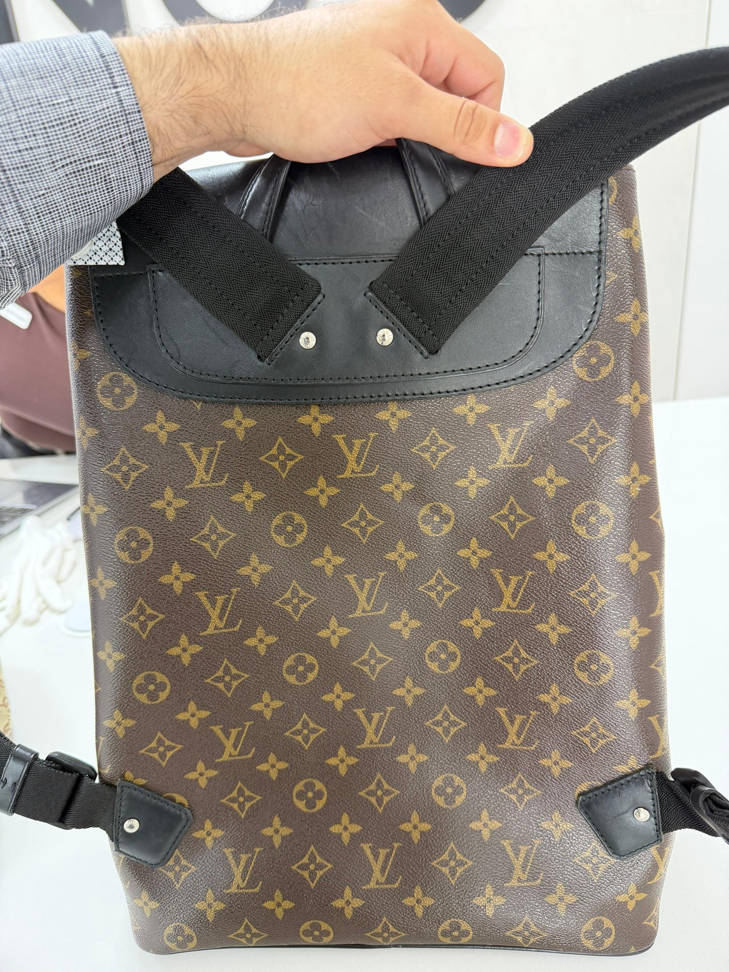 Louis Vuitton Macassar Palk Monogram Backpack - PRE OWNED