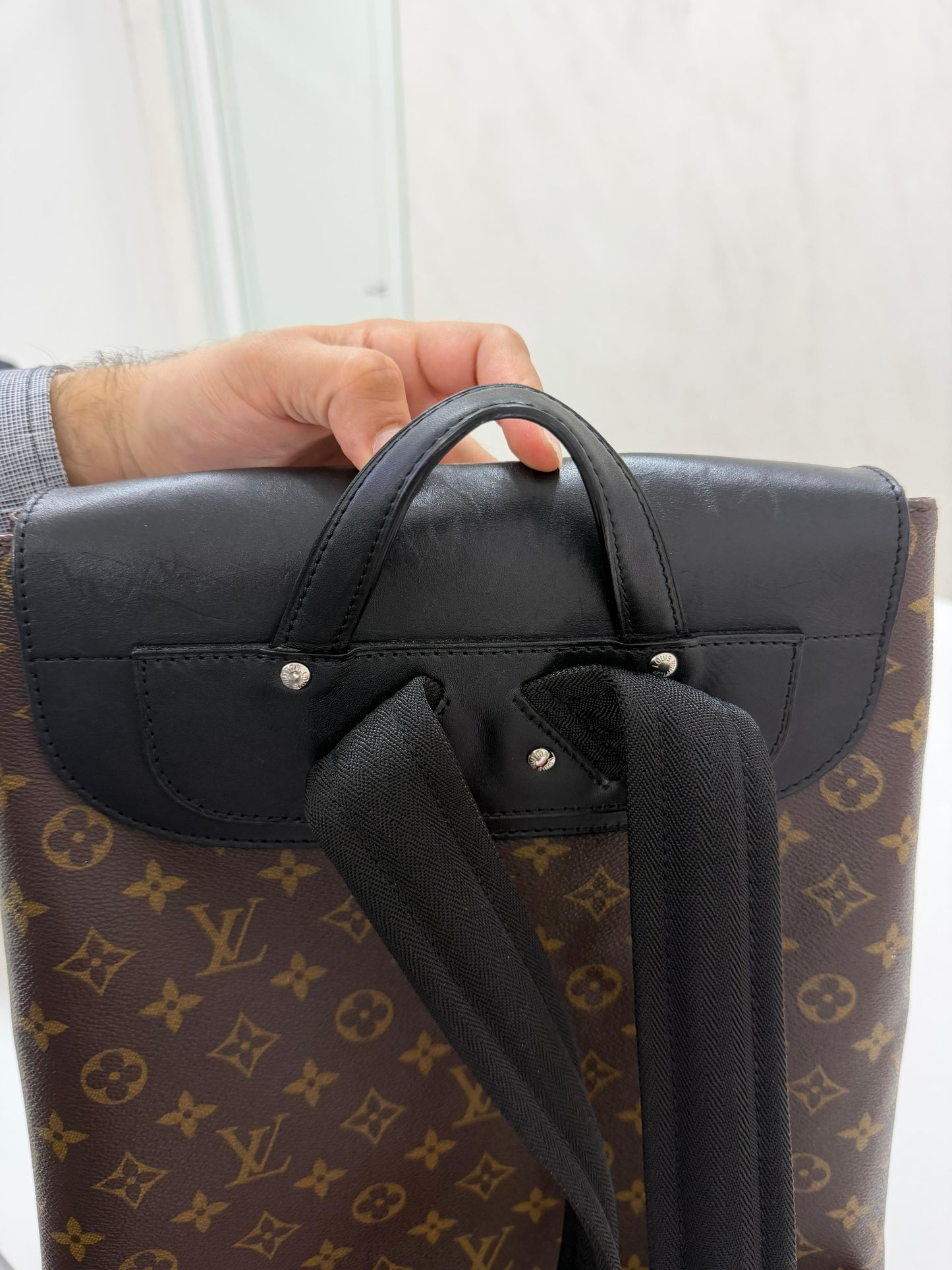 Louis Vuitton Macassar Palk Monogram Backpack - PRE OWNED