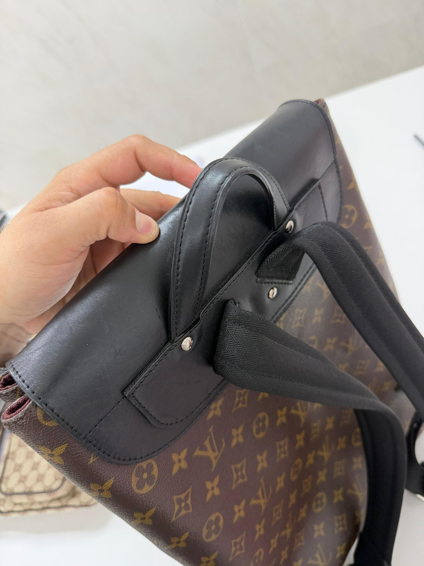 Louis Vuitton Macassar Palk Monogram Backpack - PRE OWNED
