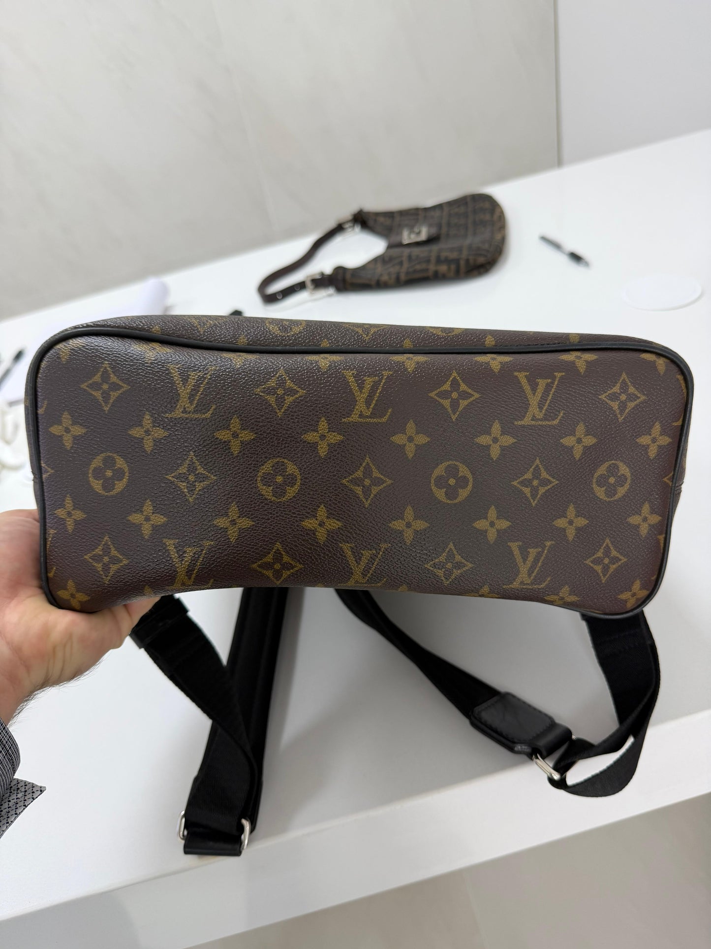 Louis Vuitton Macassar Palk Monogram Backpack - PRE OWNED