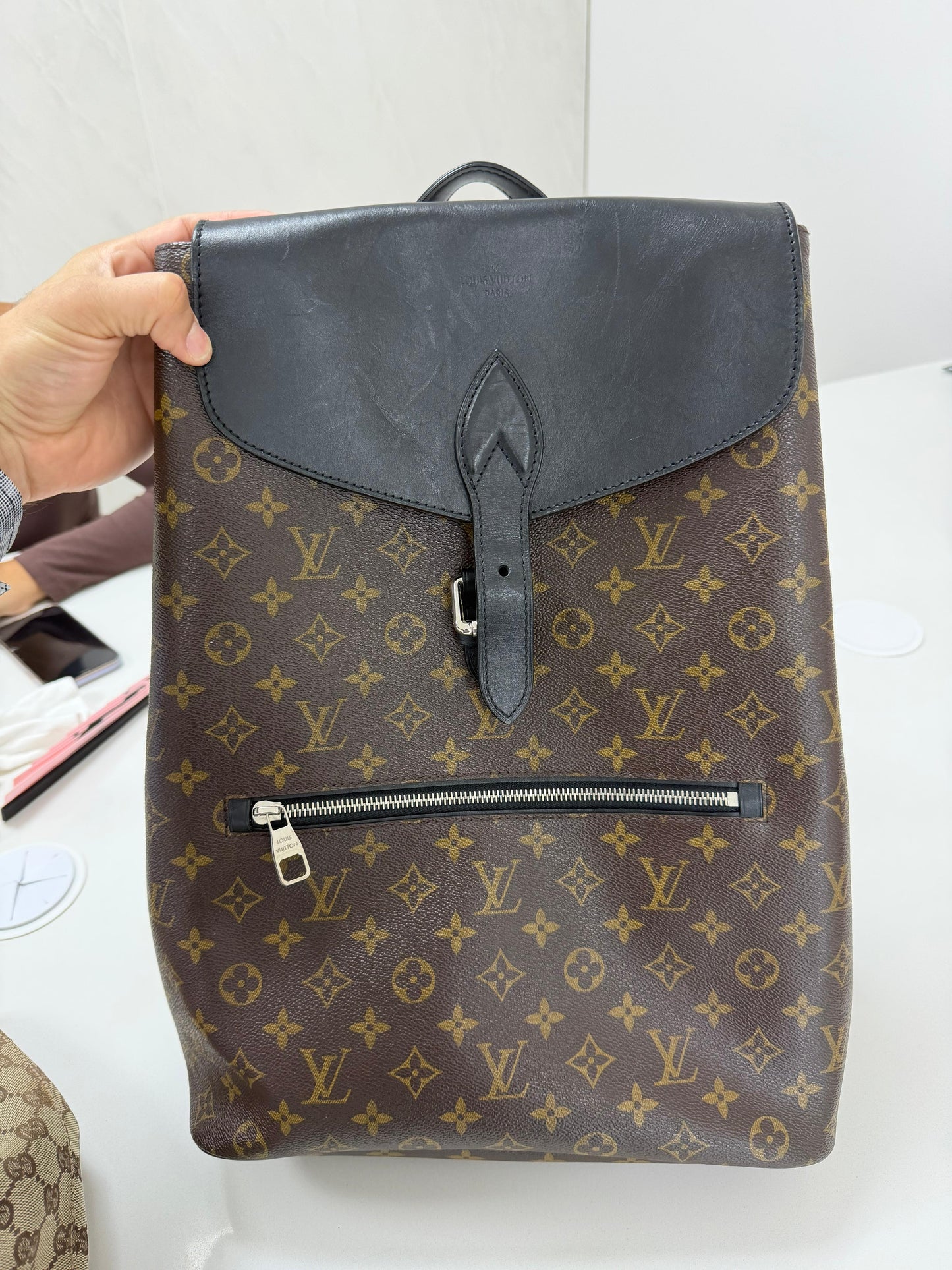 Louis Vuitton Macassar Palk Monogram Backpack - PRE OWNED