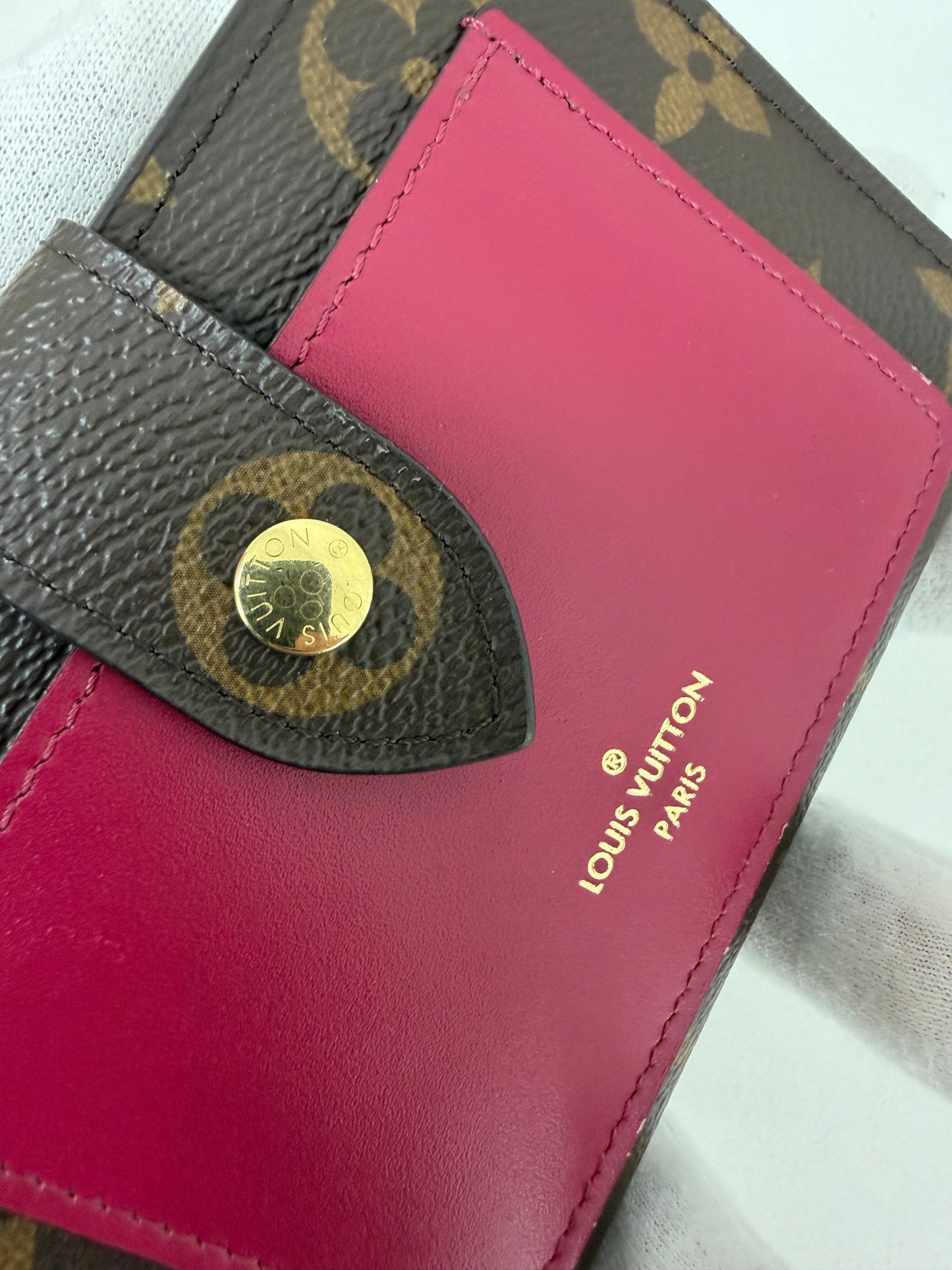 Louis Vuitton Louis Vuitton Portefeuille Juliette Monogram Compact Wallet Canvas