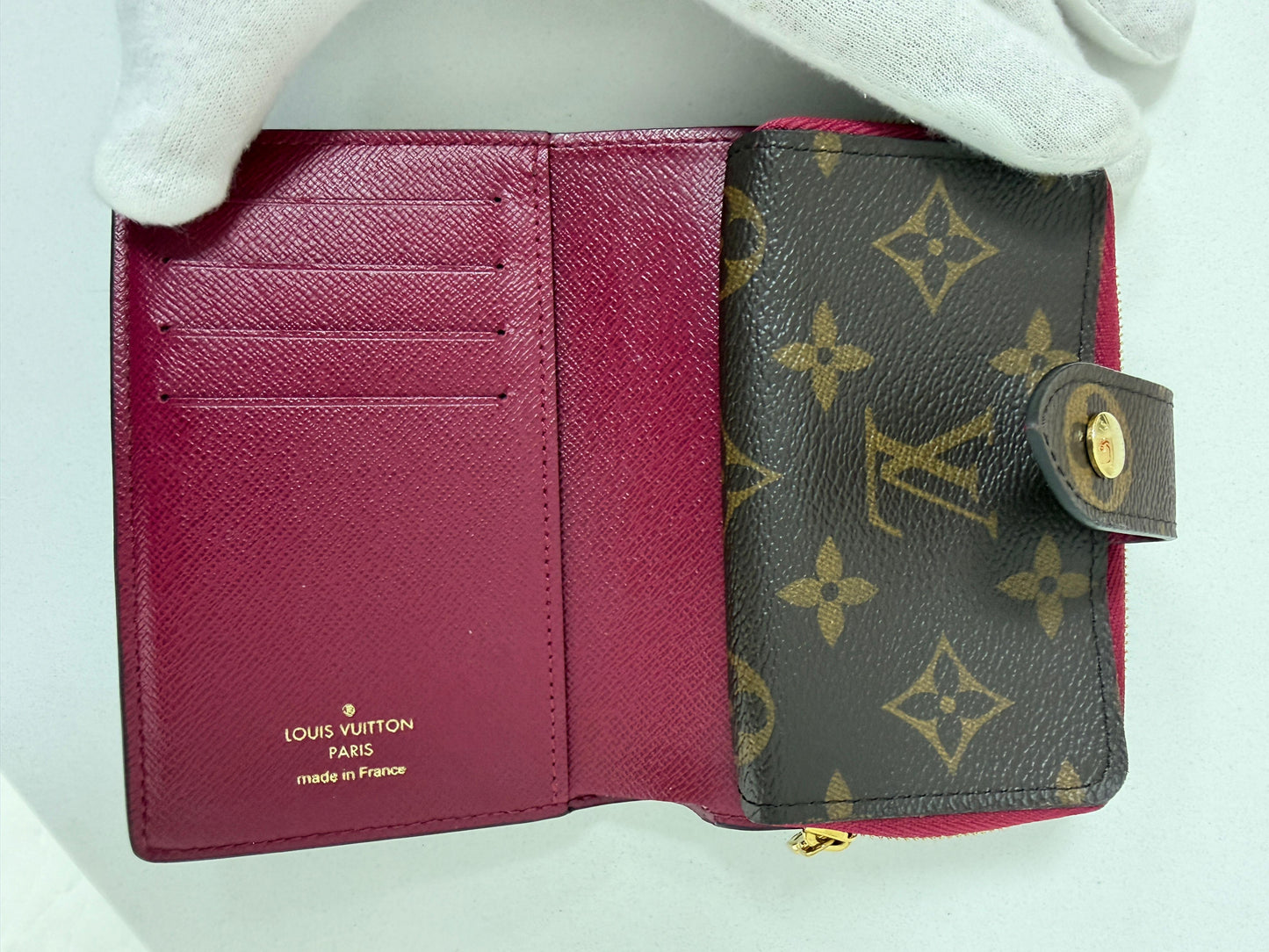 Louis Vuitton Louis Vuitton Portefeuille Juliette Monogram Compact Wallet Canvas