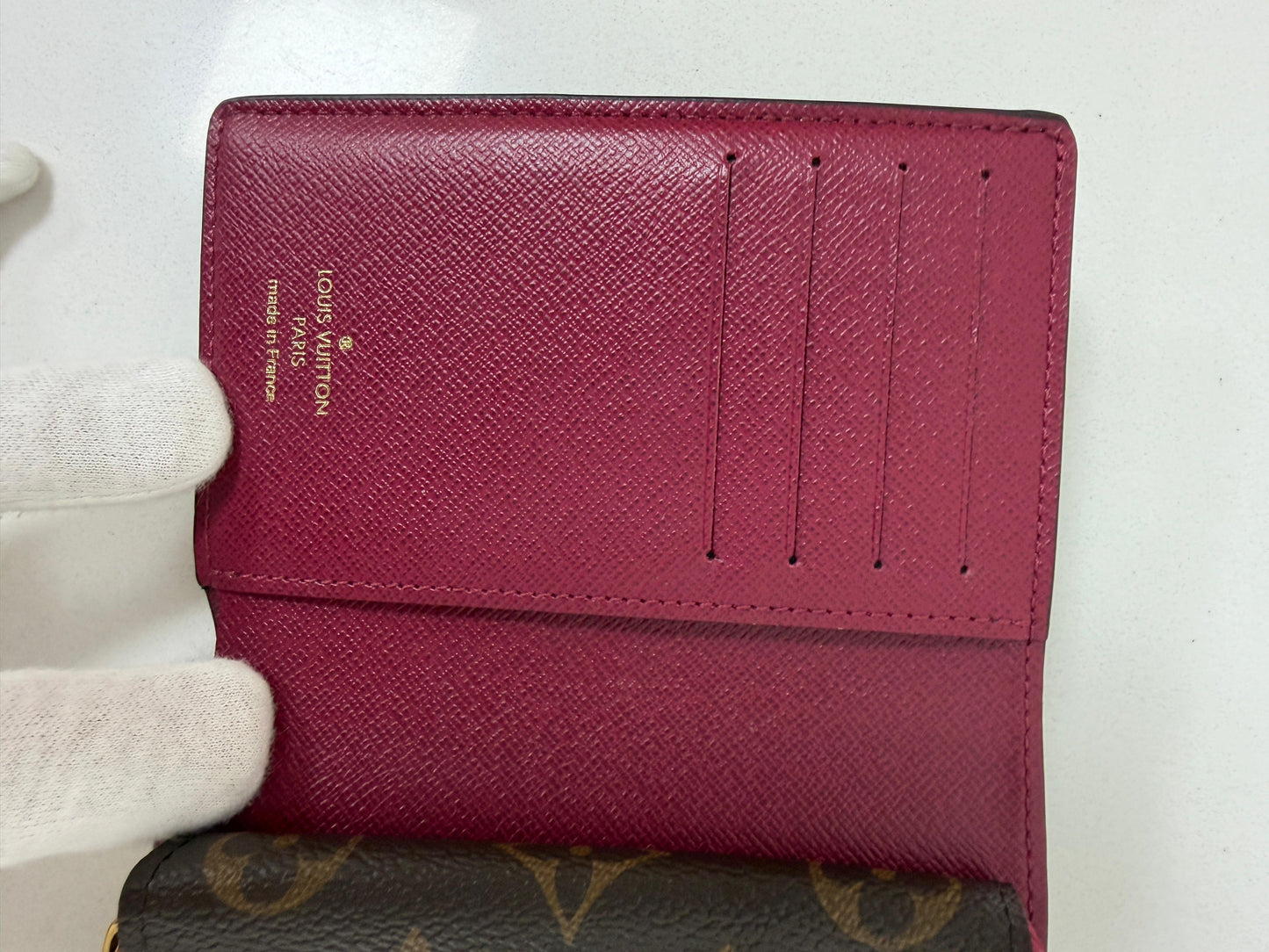 Louis Vuitton Louis Vuitton Portefeuille Juliette Monogram Compact Wallet Canvas