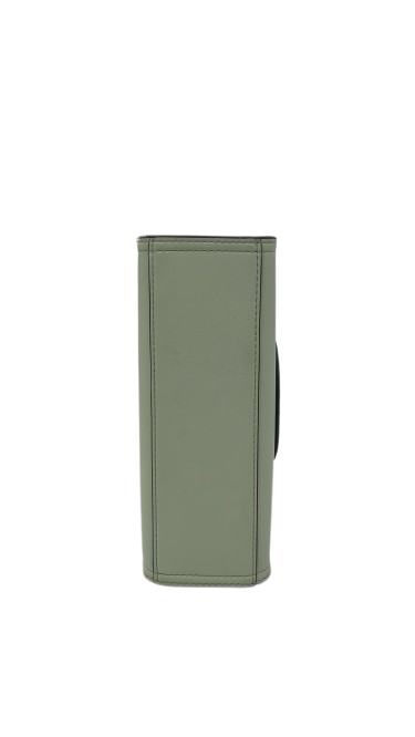 Tory Burch Mini Ella Leather Tote Bag – Green – Double T Logo Handbag New W/O Tags