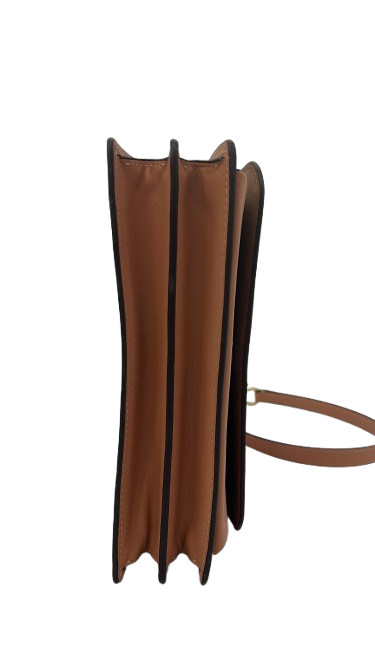 Coach Klare Crossbody Bag Women’s Peach Leather Shoulder Purse Gold-Tone Hardware