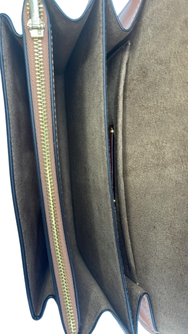 Coach Klare Crossbody Bag Women’s Peach Leather Shoulder Purse Gold-Tone Hardware