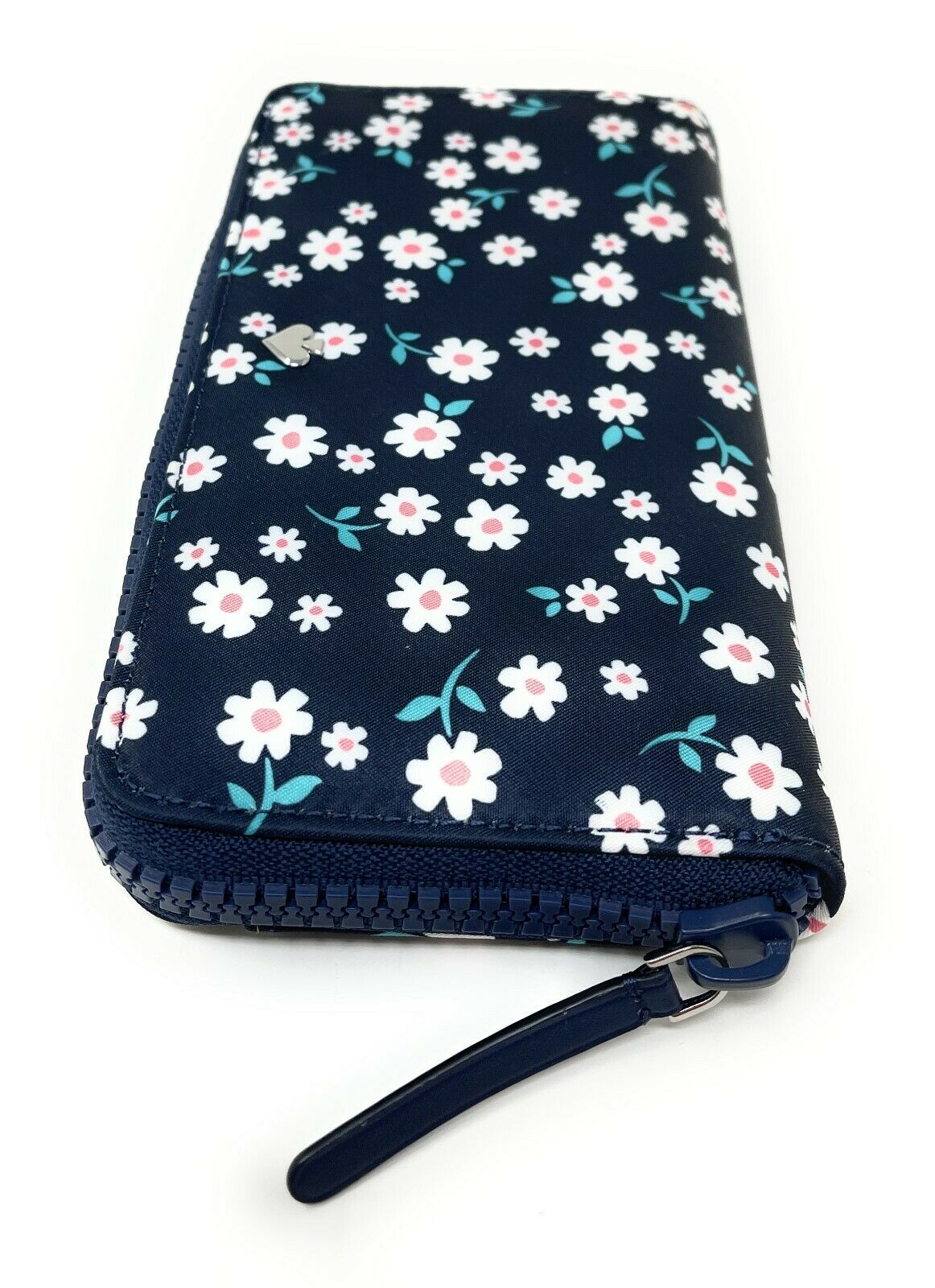 Kate Spade Jae Fleurette Toss Large Continental Wallet Navy Floral WLR00531 $229