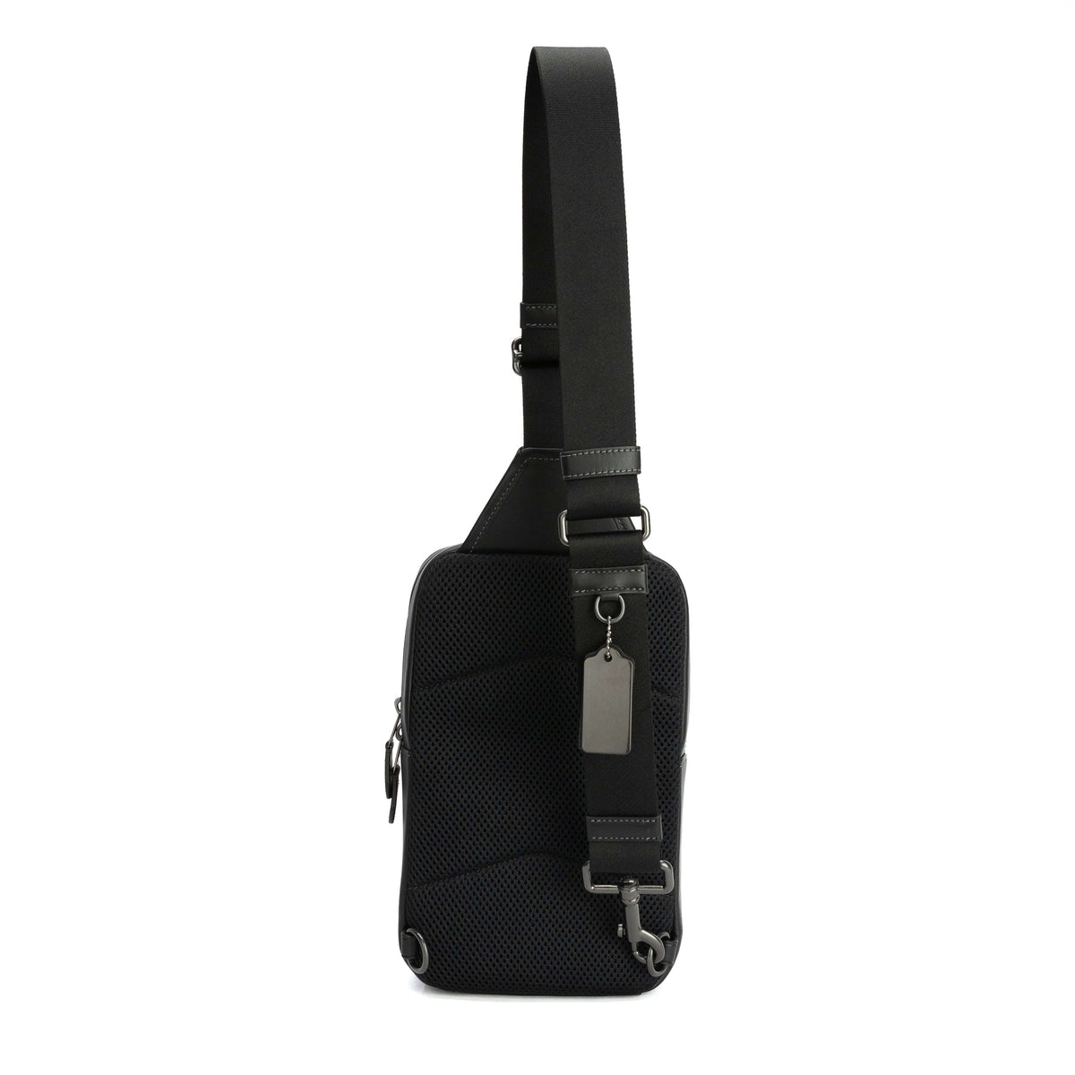 Coach Sullivan Pack In Signature Canvas - Gunmetal/Black/Chalk – additional photo 3