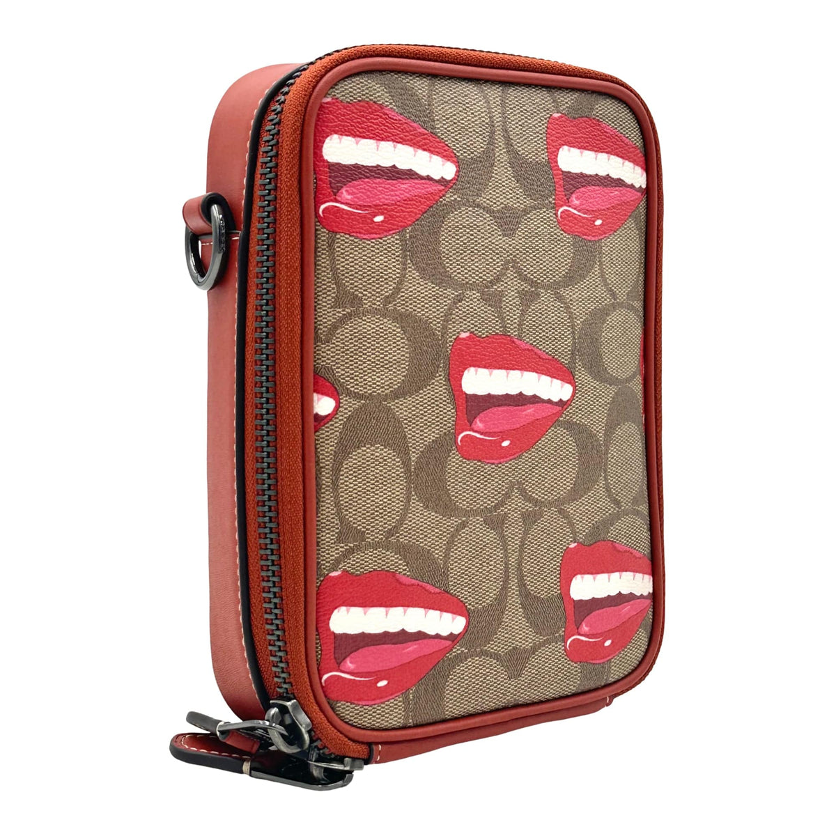 Coach X Tom Wesselmann Stanton Crossbody In Signature Canvas - Brown Multi – additional photo 6