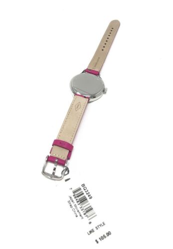 Fossil Women’s Pink Leather Multifunction Dial Day/Date Casual Watch BQ3249 $105